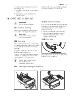 Preview for 23 page of Electrolux EWW51685HW User Manual