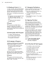 Preview for 20 page of Electrolux EWW8023AEWA User Manual