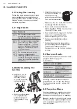 Preview for 24 page of Electrolux EWW8023AEWA User Manual