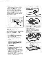 Предварительный просмотр 72 страницы Electrolux EWW8023AEWA User Manual