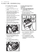 Предварительный просмотр 18 страницы Electrolux EWW8024D3WB User Manual