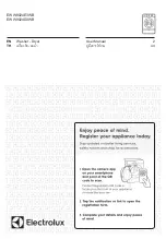 Preview for 1 page of Electrolux EWW8024E3WB User Manual