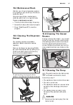 Предварительный просмотр 27 страницы Electrolux EWW8025DGWA User Manual