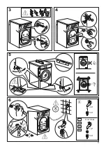 Предварительный просмотр 3 страницы Electrolux EWWN1685W Quick Start Manual