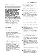 Preview for 5 page of Electrolux EWX 12550 W User Manual