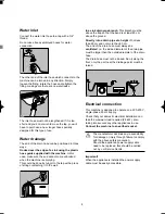 Preview for 8 page of Electrolux EWX1237 Instruction Booklet