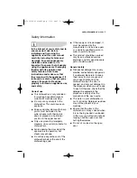 Preview for 5 page of Electrolux EX401ISB User Manual