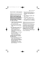 Preview for 19 page of Electrolux EX401ISB User Manual