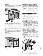 Предварительный просмотр 21 страницы Electrolux EX601SC User Manual