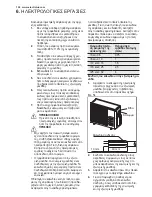 Предварительный просмотр 102 страницы Electrolux EXC09JEIWI Installation Manual