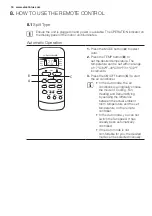 Предварительный просмотр 18 страницы Electrolux EXC09JEIWI User Manual