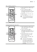 Предварительный просмотр 19 страницы Electrolux EXC09JEIWI User Manual