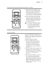 Предварительный просмотр 25 страницы Electrolux EXC09JEIWI User Manual