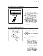 Предварительный просмотр 7 страницы Electrolux EXI09HJEW User Manual