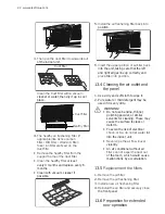 Предварительный просмотр 22 страницы Electrolux EXI09HJEW User Manual