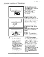 Предварительный просмотр 45 страницы Electrolux EXI09HJEW User Manual