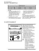 Предварительный просмотр 124 страницы Electrolux EXI09HJEW User Manual