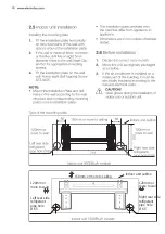 Предварительный просмотр 10 страницы Electrolux EXM12HJESI Installation Manual