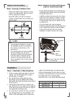 Preview for 8 page of Electrolux EXM18HV1W Installation Manual