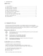 Preview for 2 page of Electrolux EXP09CN1W7 User Manual