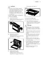 Предварительный просмотр 9 страницы Electrolux EXS09JEIW Installation Manual