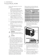 Предварительный просмотр 14 страницы Electrolux EXS09JEIW Installation Manual