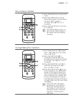 Preview for 15 page of Electrolux EXS09JEIW User Manual