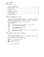 Preview for 2 page of Electrolux EYE01016EE User Manual