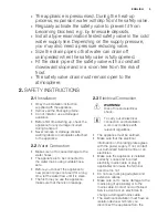 Preview for 5 page of Electrolux EYE01016EE User Manual