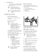 Preview for 6 page of Electrolux EYE01016EE User Manual