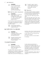 Предварительный просмотр 8 страницы Electrolux EYE01016EE User Manual