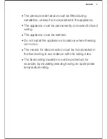 Preview for 5 page of Electrolux EYL10516WM User Manual