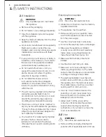 Preview for 6 page of Electrolux EYL10516WM User Manual