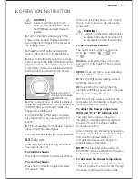 Preview for 19 page of Electrolux EYL10516WM User Manual