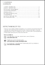 Preview for 2 page of Electrolux EYL10566WE User Manual