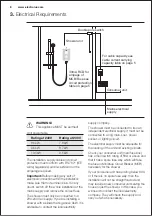 Предварительный просмотр 8 страницы Electrolux EYL10566WE User Manual