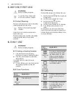 Предварительный просмотр 8 страницы Electrolux EZA2400AOX User Manual