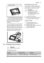 Preview for 19 page of Electrolux EZB2400AOX User Manual