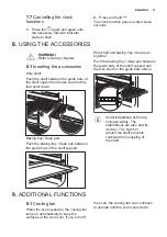 Preview for 11 page of Electrolux EZF5E40X User Manual