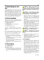 Preview for 18 page of Electrolux F4TD Usage And Maintenance Manual