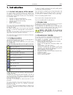 Preview for 4 page of Electrolux F4VA1 Usage And Maintenance Manual