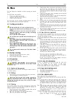 Preview for 8 page of Electrolux F4VA1 Usage And Maintenance Manual