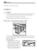 Preview for 32 page of Electrolux F50674 User Manual