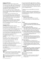 Preview for 5 page of Electrolux FA41-402GY Instruction Book