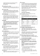 Preview for 6 page of Electrolux FA41-403BL User Manual