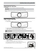 Preview for 5 page of Electrolux FAD301NUD (Spanish) Uso & Cuidado