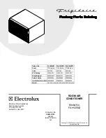 Предварительный просмотр 1 страницы Electrolux FAH125N2 Factory Parts Catalog