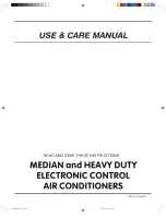 Предварительный просмотр 1 страницы Electrolux FAM18EQ2 User Manual