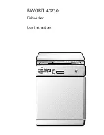 Electrolux FAVORIT 40730 User Instructions preview