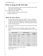 Предварительный просмотр 10 страницы Electrolux FAVORIT 40730 User Instructions